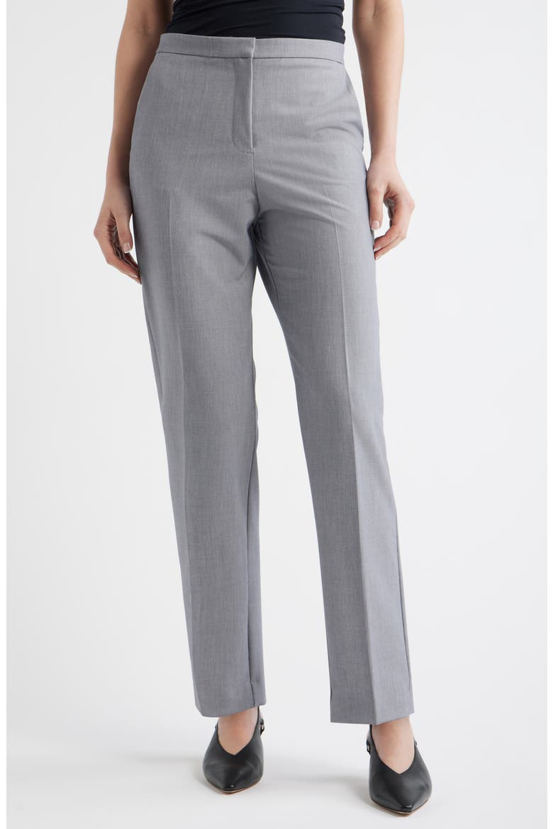 Straight Leg Pants, Main, color, GREY