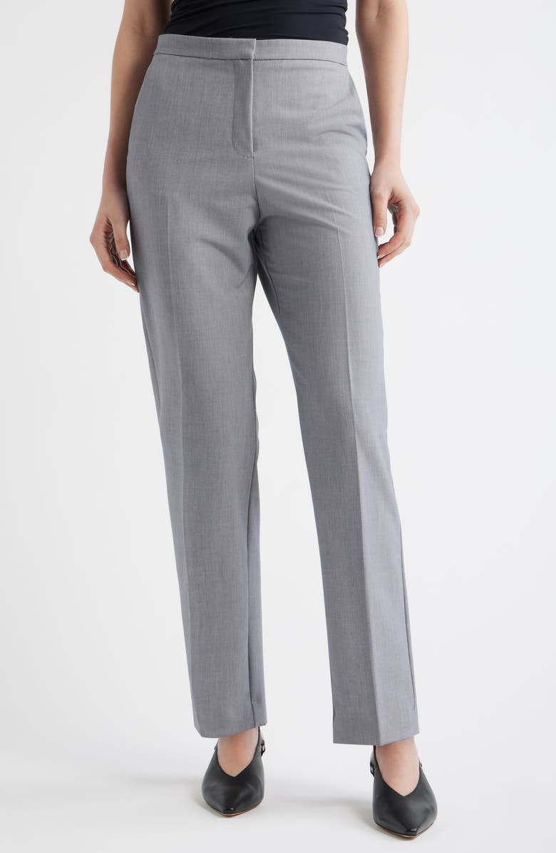 MANGO Straight Leg Pants, Main, color, 