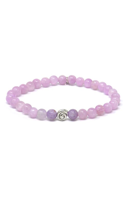 Anzie Boheme Cape Amethyst Bracelet In Red
