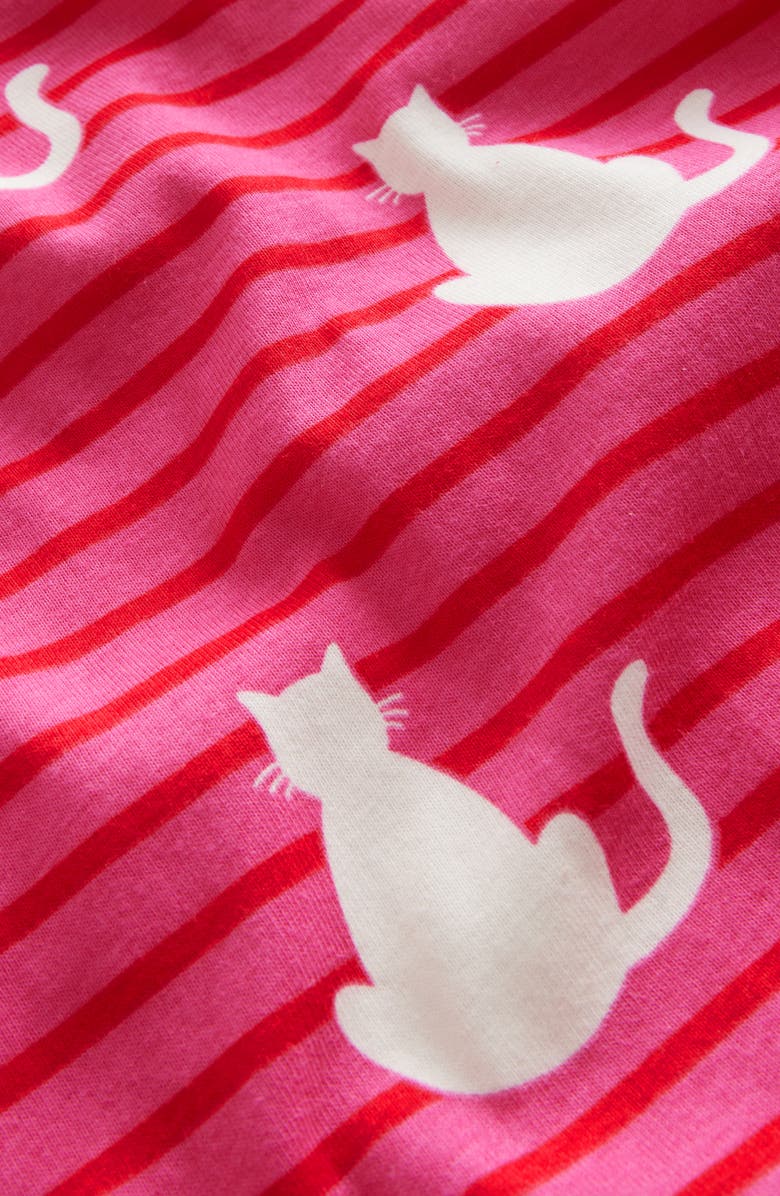 Mini Boden Kids
 Glow in the Dark Fitted Two-Piece Pajamas, Alternate, color, 