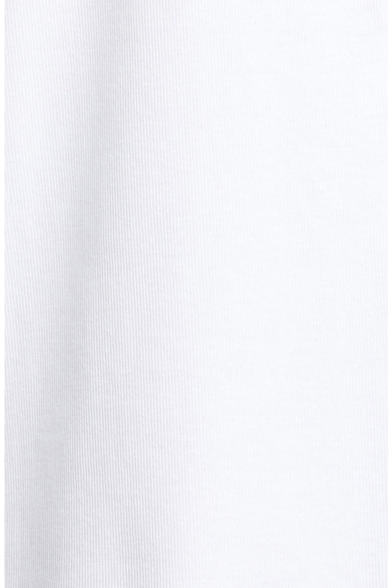 Bead Trim V-Neck Cotton Blend Sweater, Alternate, color, WHITE