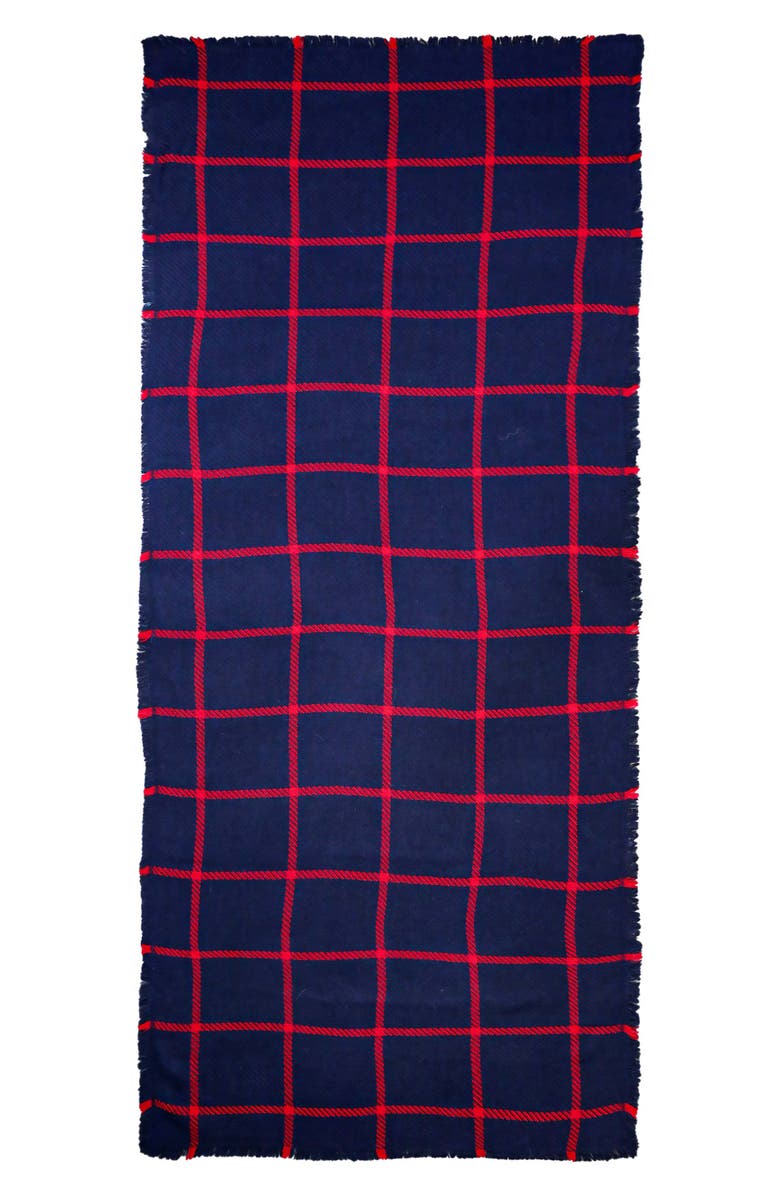 Nicoletta Rosi Yarn Dyed Big Check Scarf, Alternate, color,
