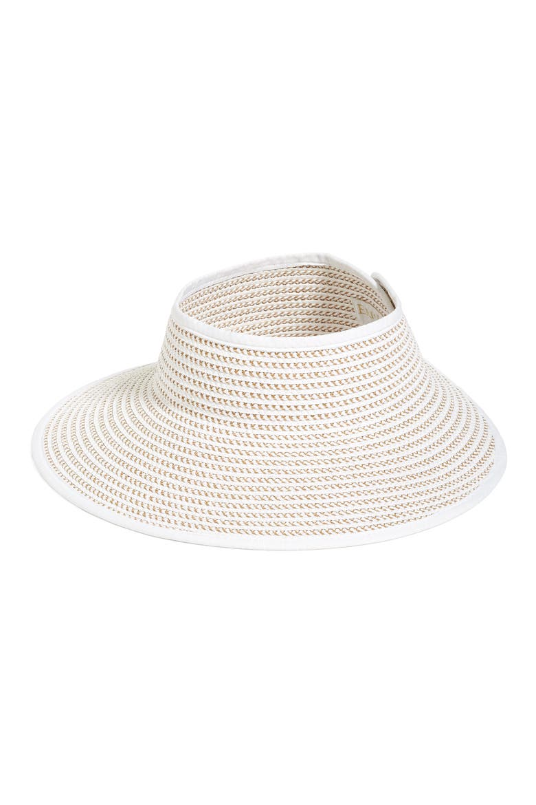 'Lil' Squishee®' Visor, Main, color, WHITE MIX