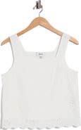 JASON WU Cotton Eyelet Tank