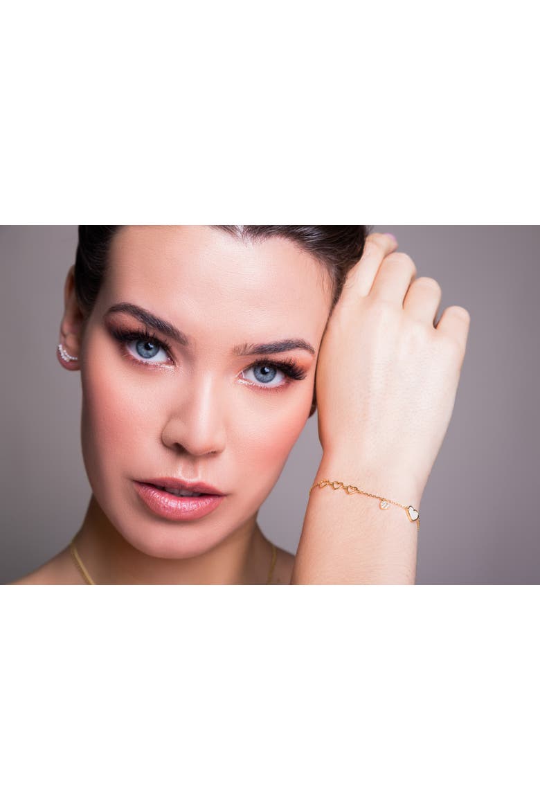 Love Bracelet, Alternate, color, Silver Gold Plated