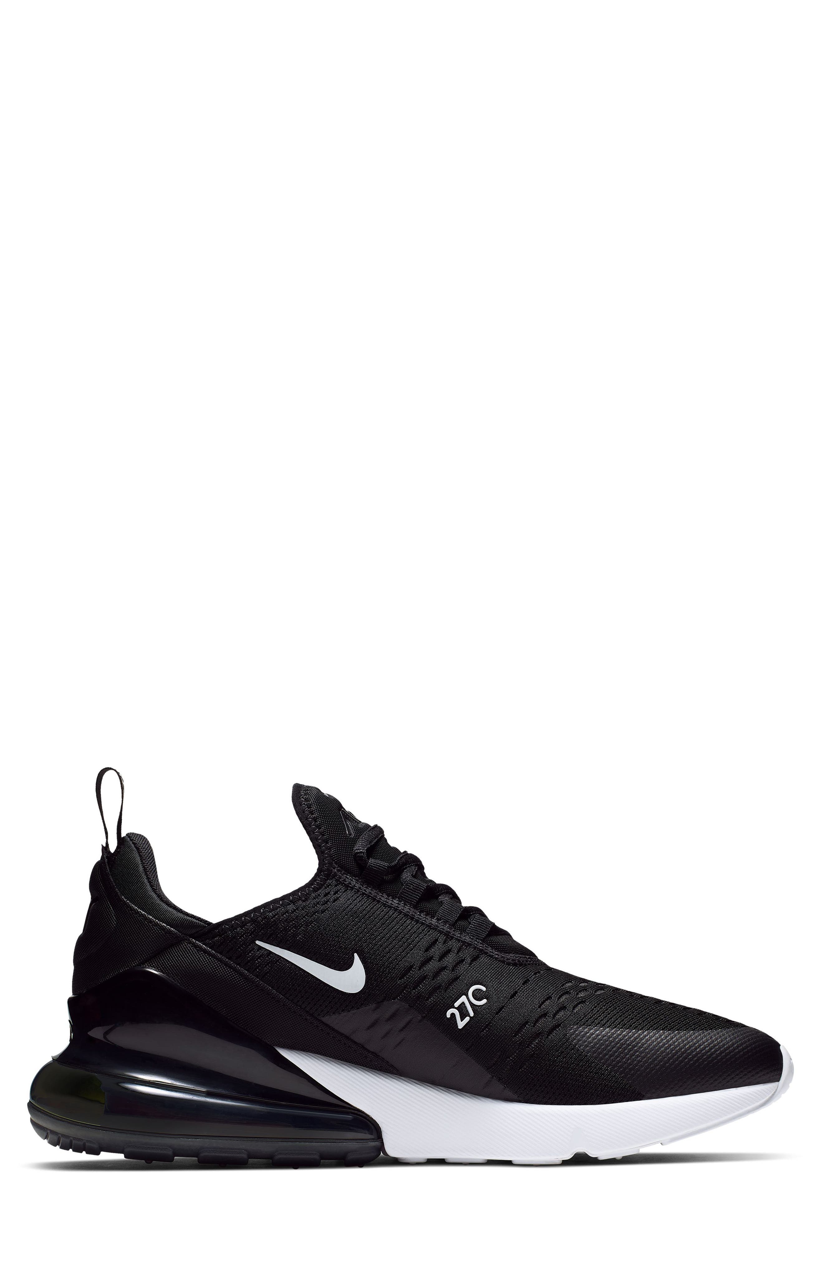 Nike Air Max 270 Sneaker, Alternate, color, 002 Black/Anthracite