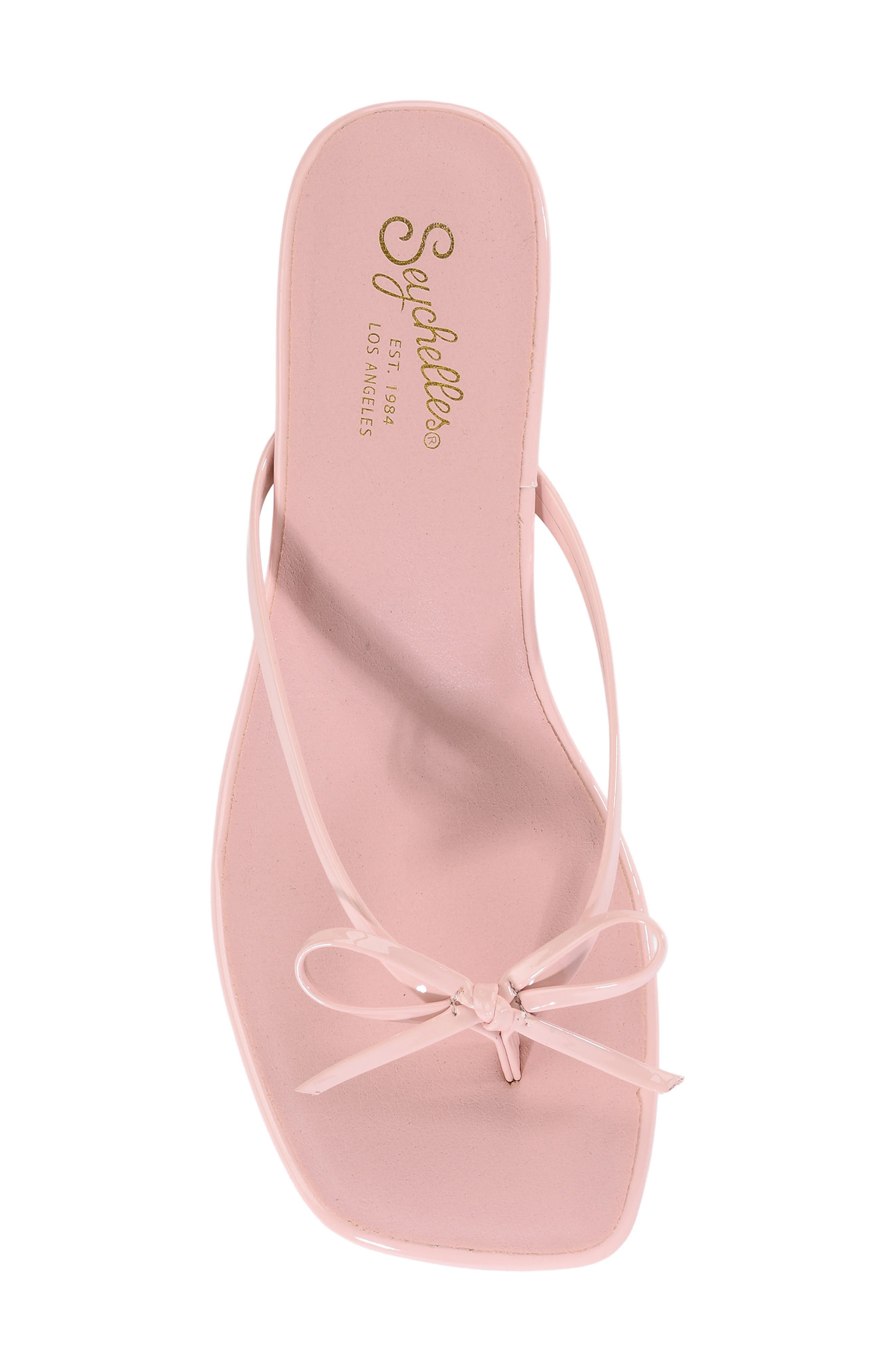 Sunset Beach Kitten Heel Sandal, Alternate, color, BLUSH
