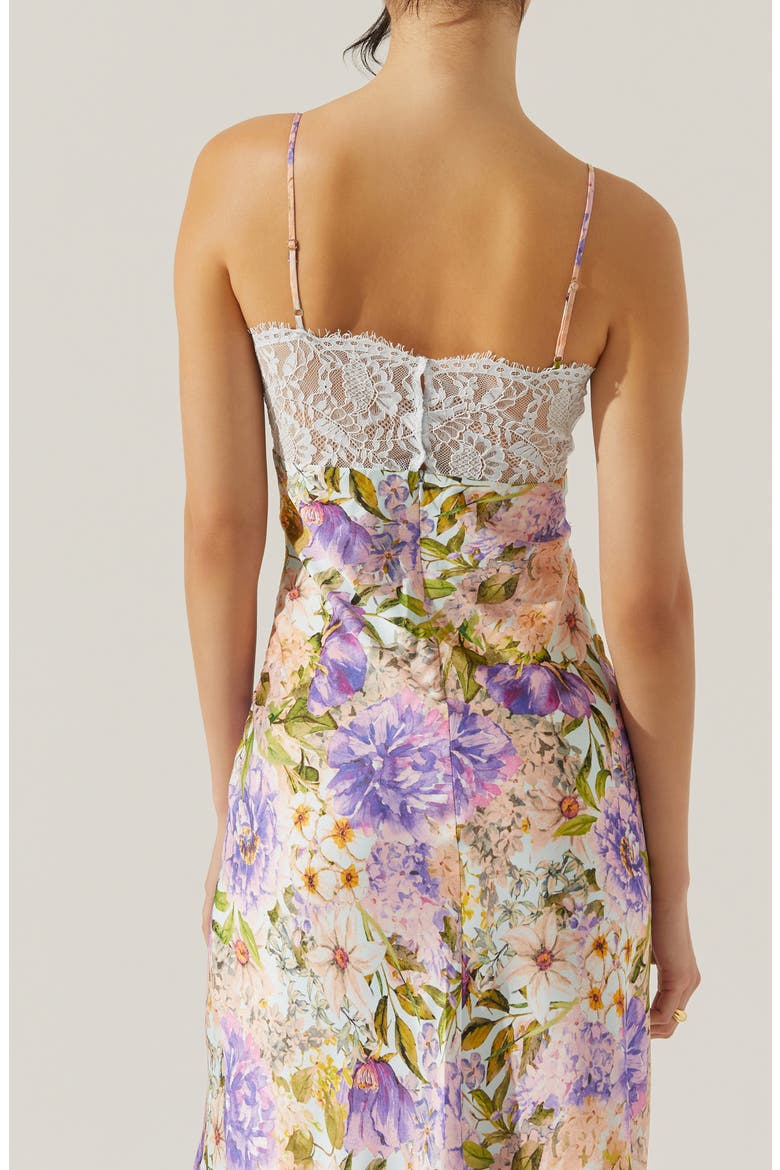 Ivanna Floral Slipdress, Alternate, color, PURPLE MULTI FLORAL
