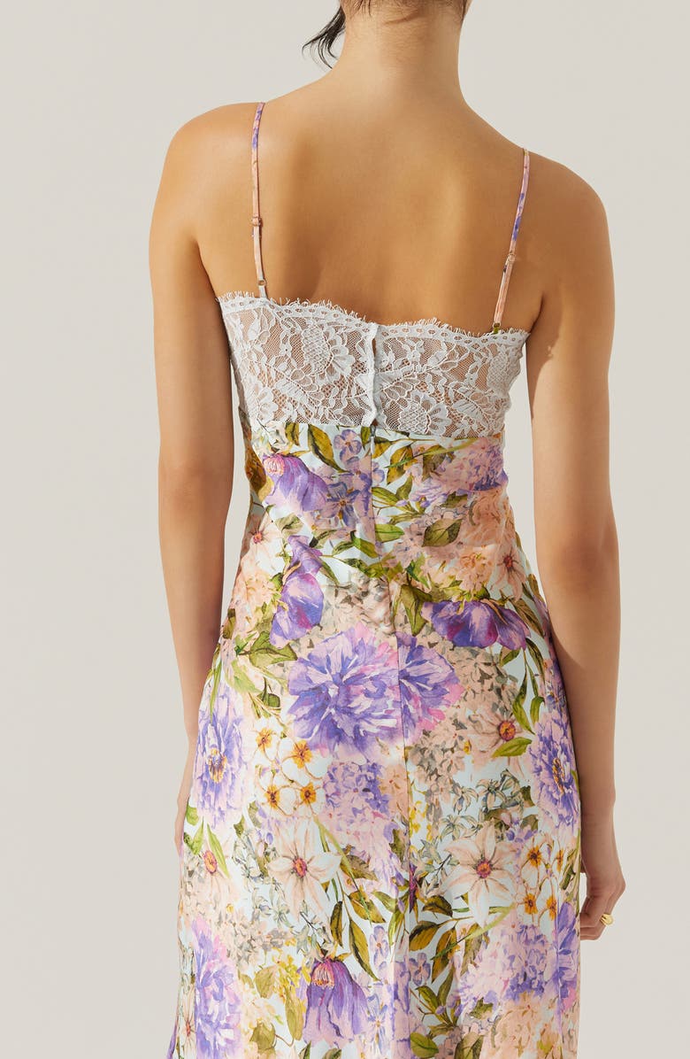 ASTR the Label Ivanna Floral Slipdress, Alternate, color,