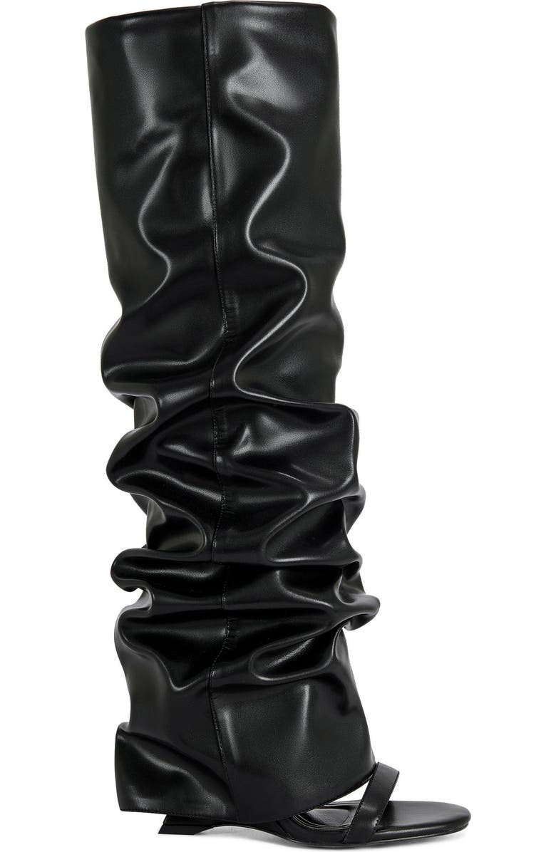 AZALEA WANG Raylan Knee High Sandal, Alternate, color,