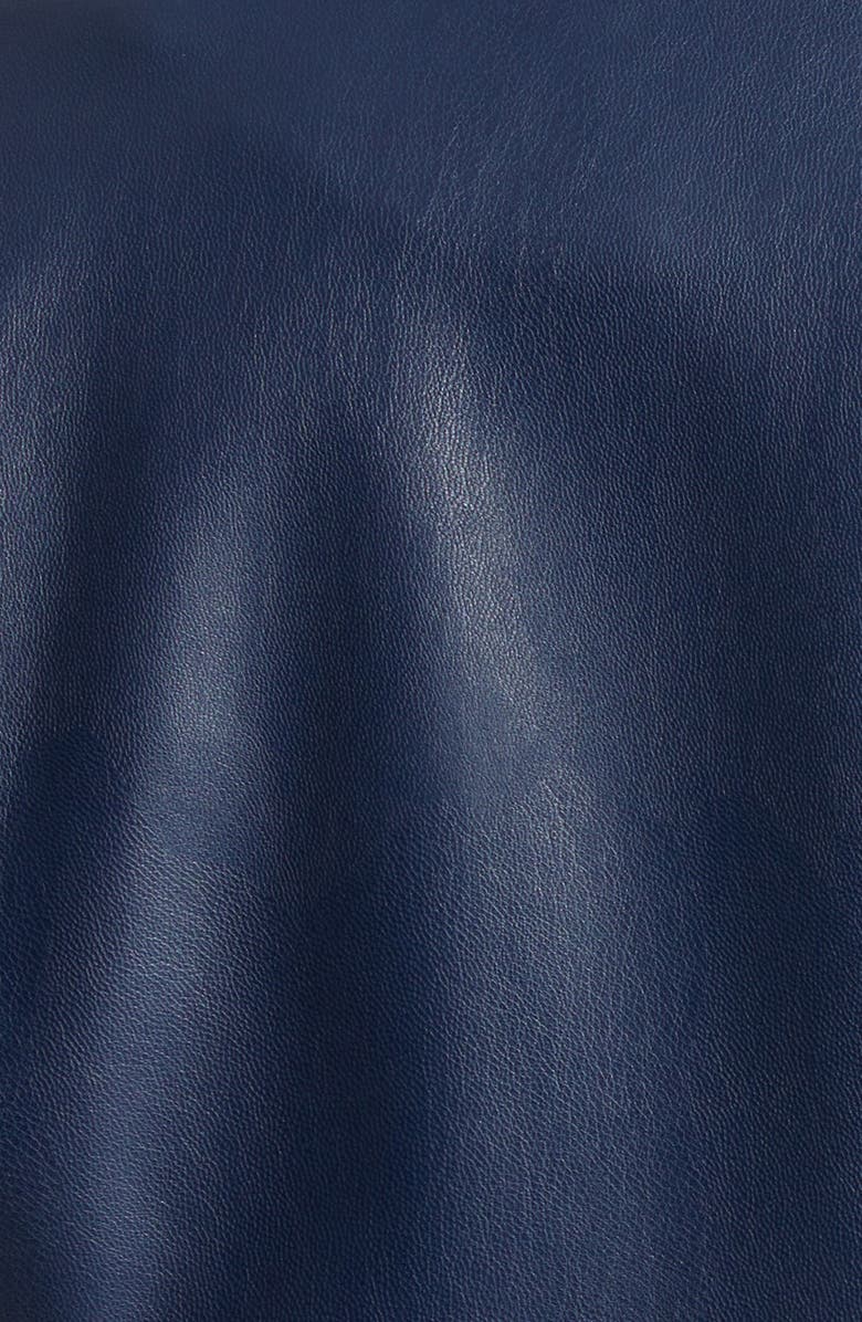 Veronica Beard Nevis Faux Leather Jacket, Alternate, color, 