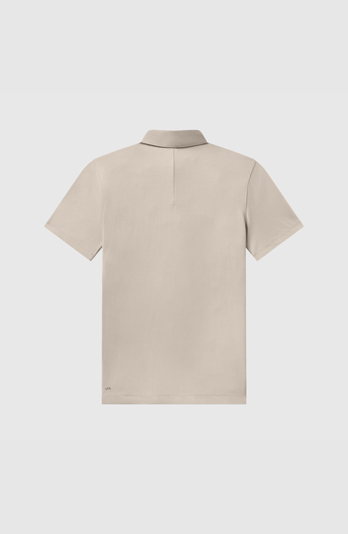 Jack Archer Jetsetter Tech Performance Polo In Neutral