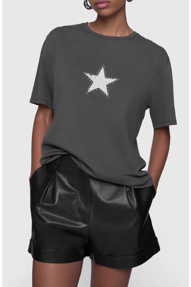 Isabella Graphic T-Shirt, Main, color, CHARCOAL