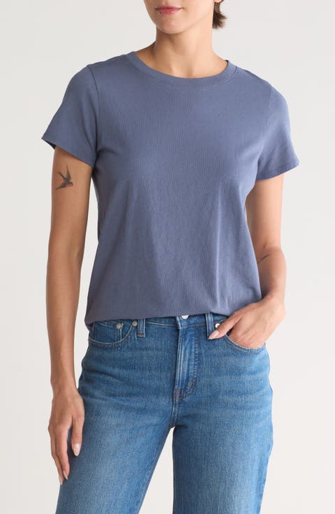 Vintage Crewneck Cotton T-Shirt