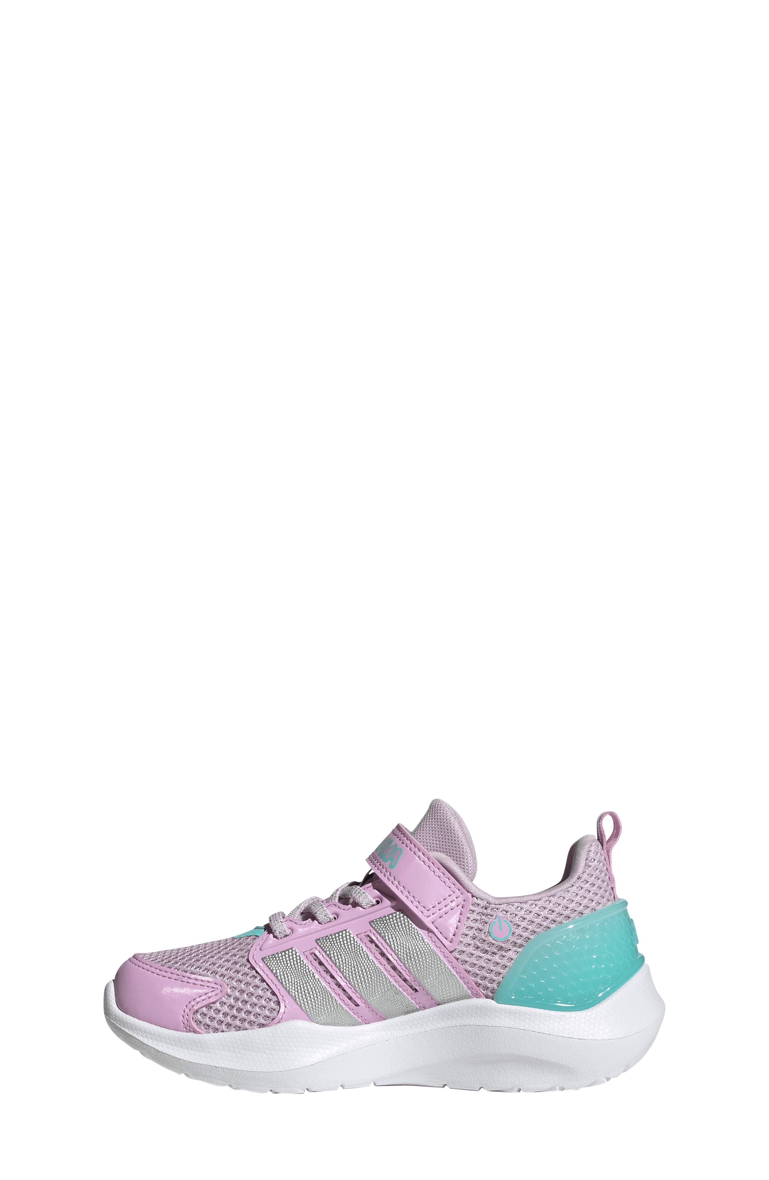 adidas Kids' Lightorama Sneaker, Alternate, color, Lavender/ Silver/ Aqua