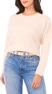 Vince Camuto Tipped Crewneck Sweater
