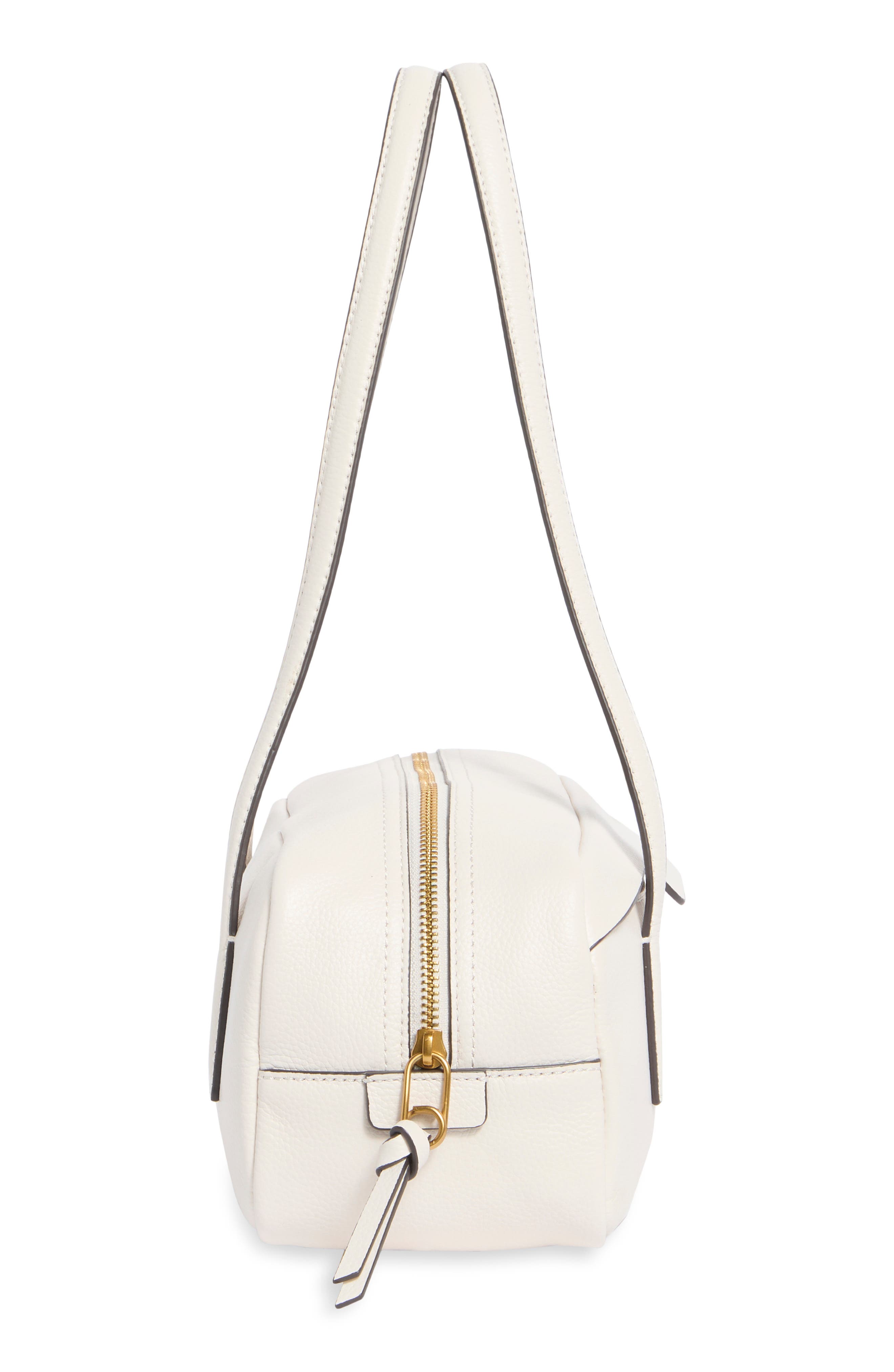 rag & bone Bryant East/West Satchel Bag, Alternate, color, White