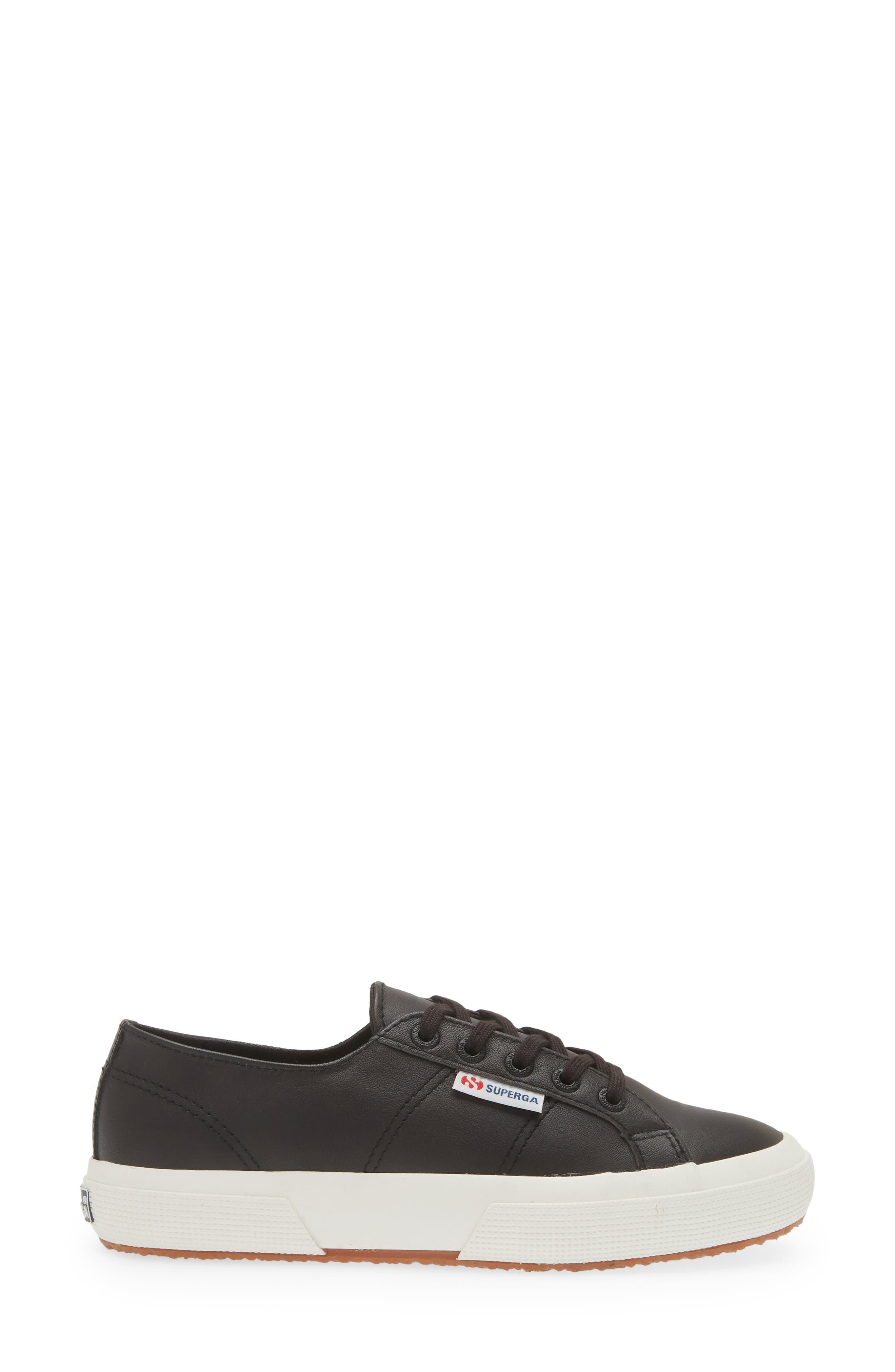 Superga 2750 Low Top Sneaker, Alternate, color, Black Bristol-Matte-Favorio