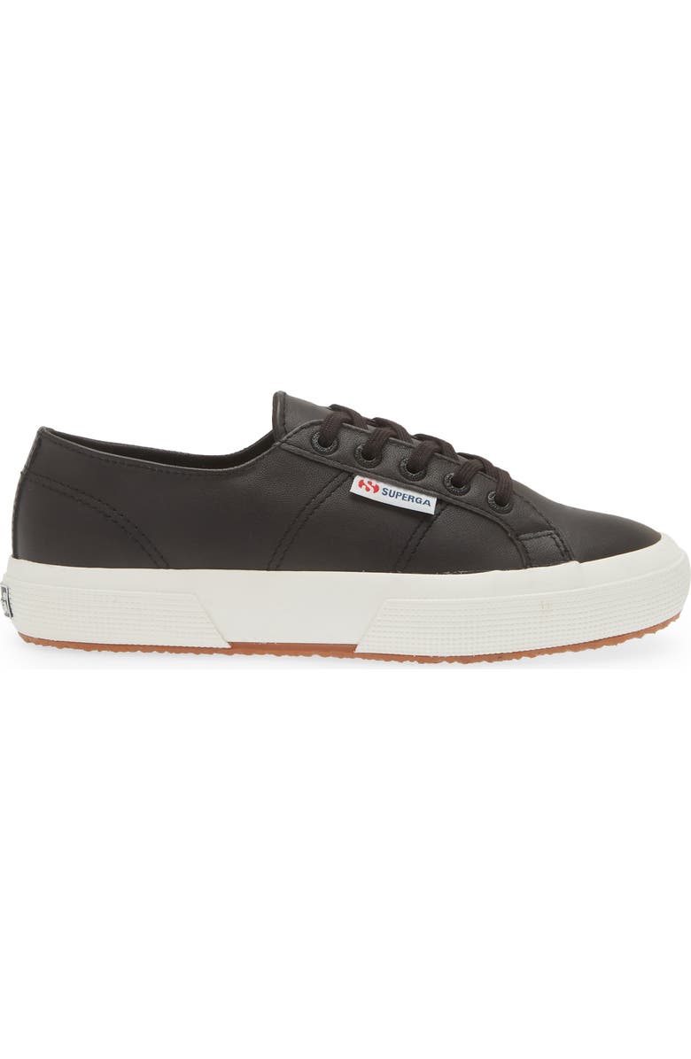 Superga 2750 Low Top Sneaker, Alternate, color, Black Bristol-Matte-Favorio