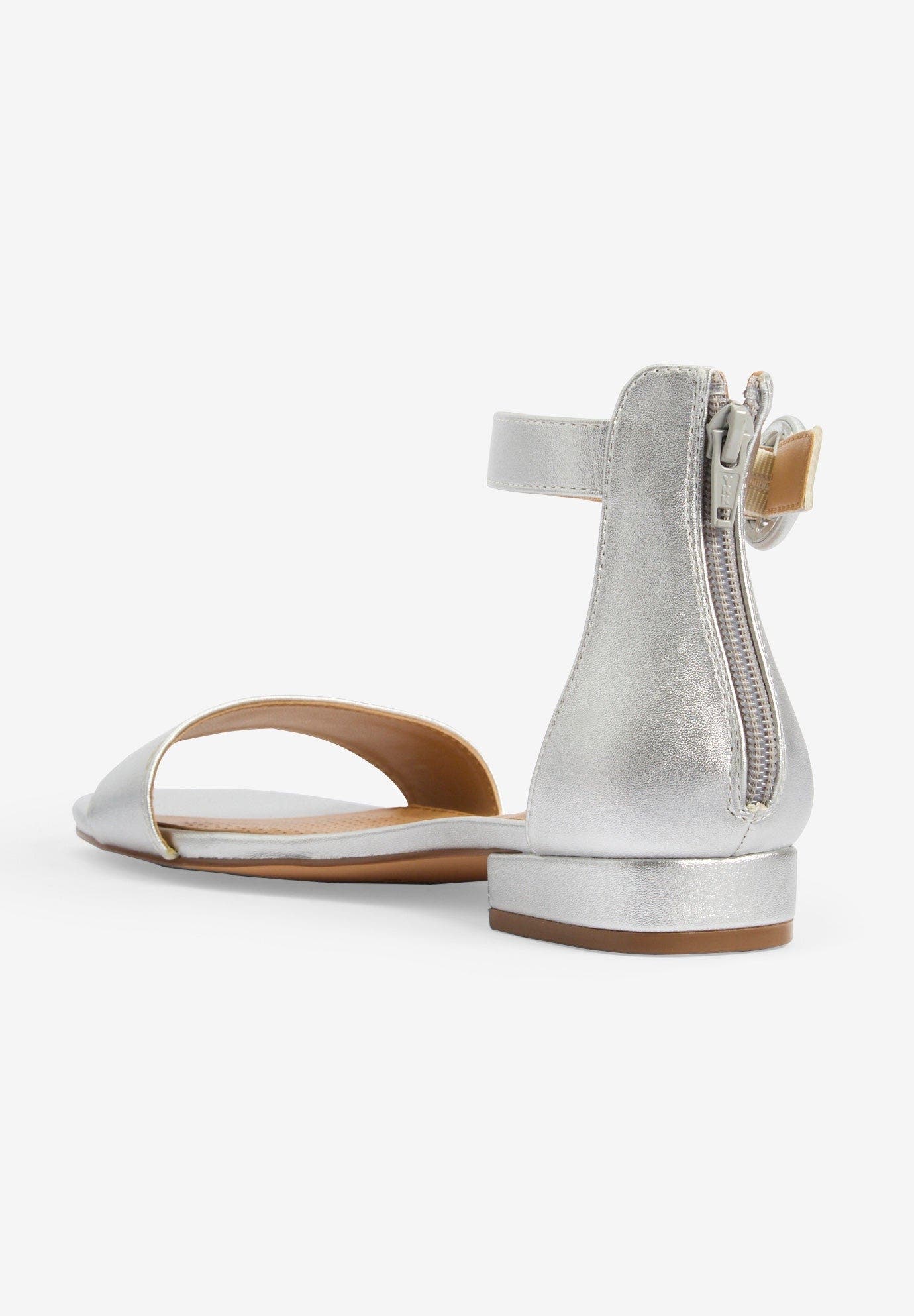The Alora Sandal, Alternate, color, SILVER