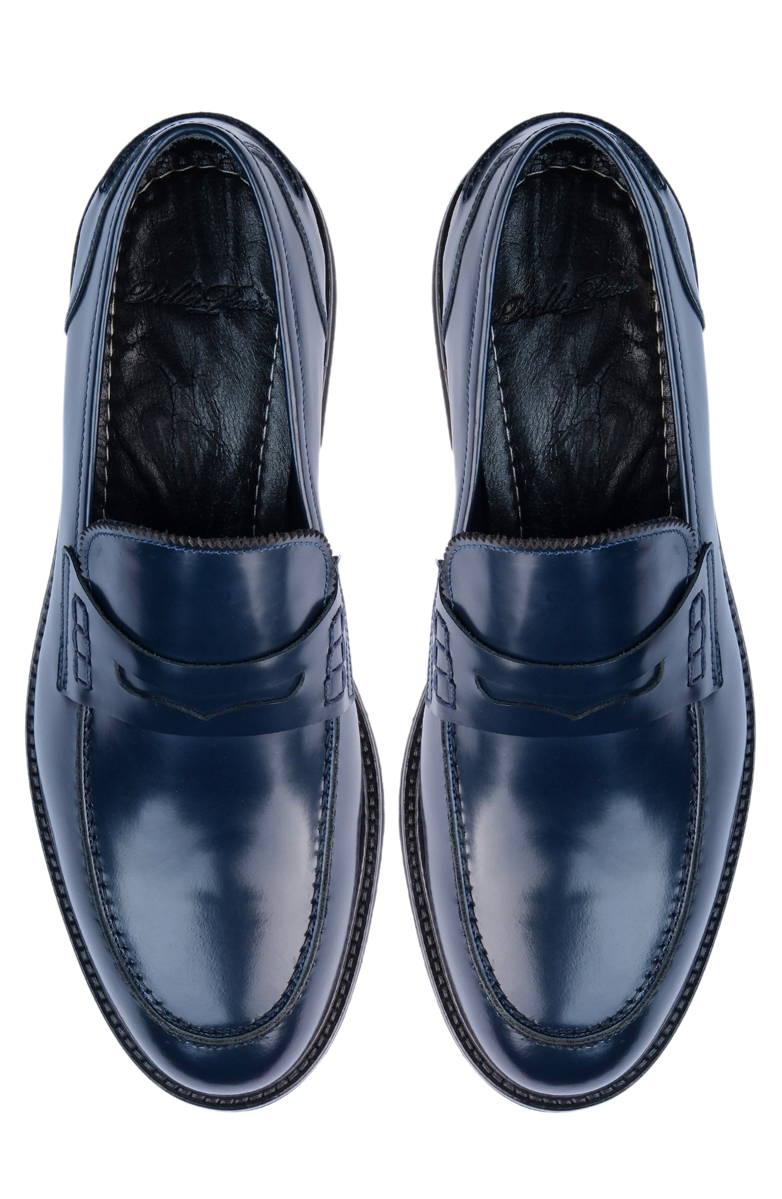 Tavro Penny Loafer, Alternate, color, NAVY BLUE