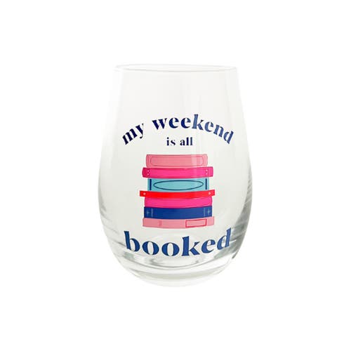 Book Club Wine Glass