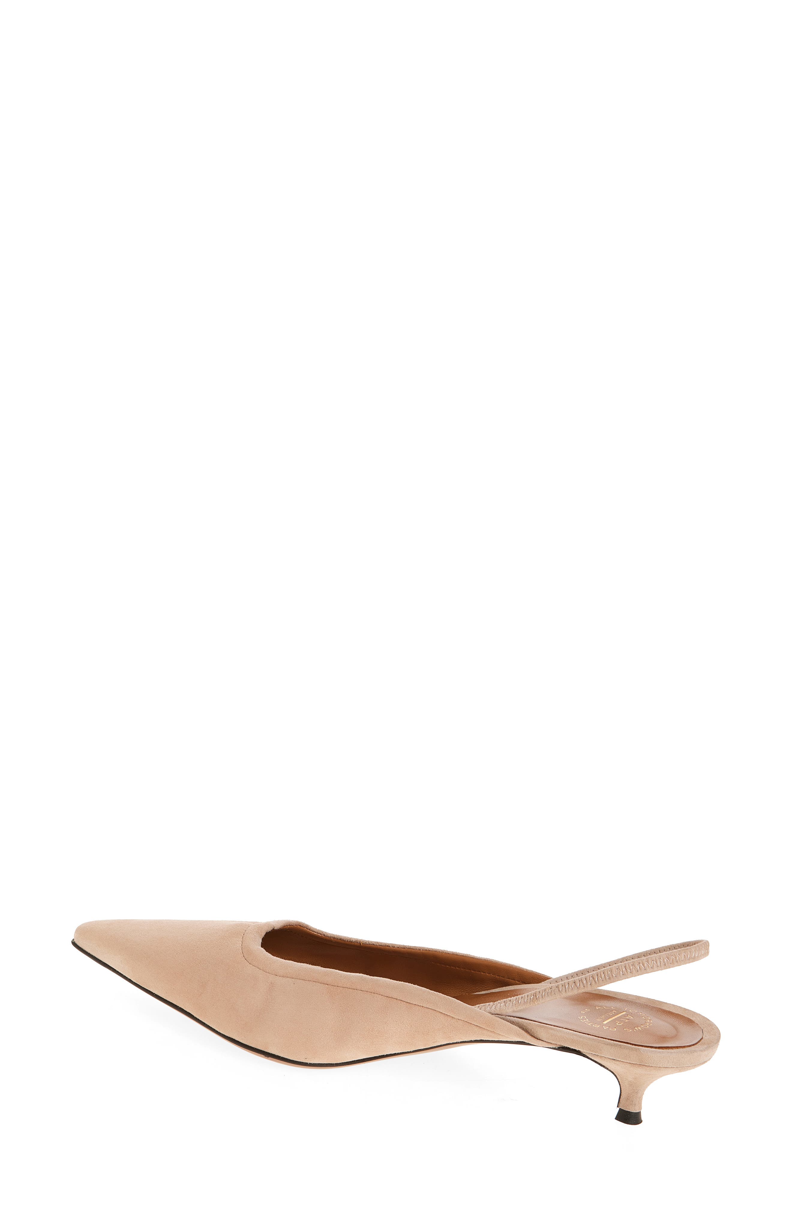 ATP ATELIER Lana Slingback Pump, Alternate, color, Cipria