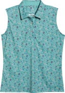 Swannies Natalie Sleeveless Golf Polo