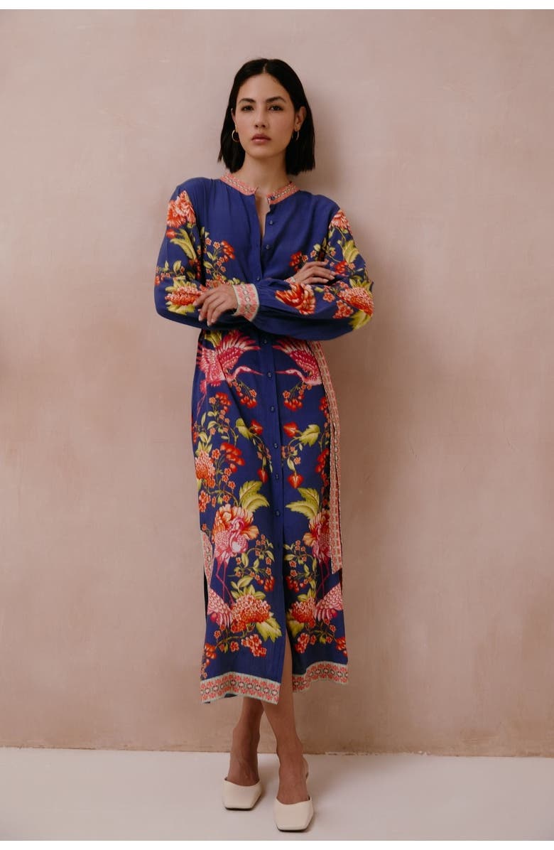 RAISHMA Kaitlyn Blue Dress, Main, color, Blue