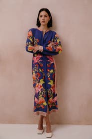 RAISHMA Kaitlyn Blue Dress