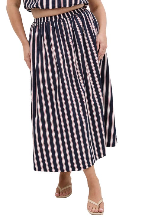 Floral Print Maxi Skirt