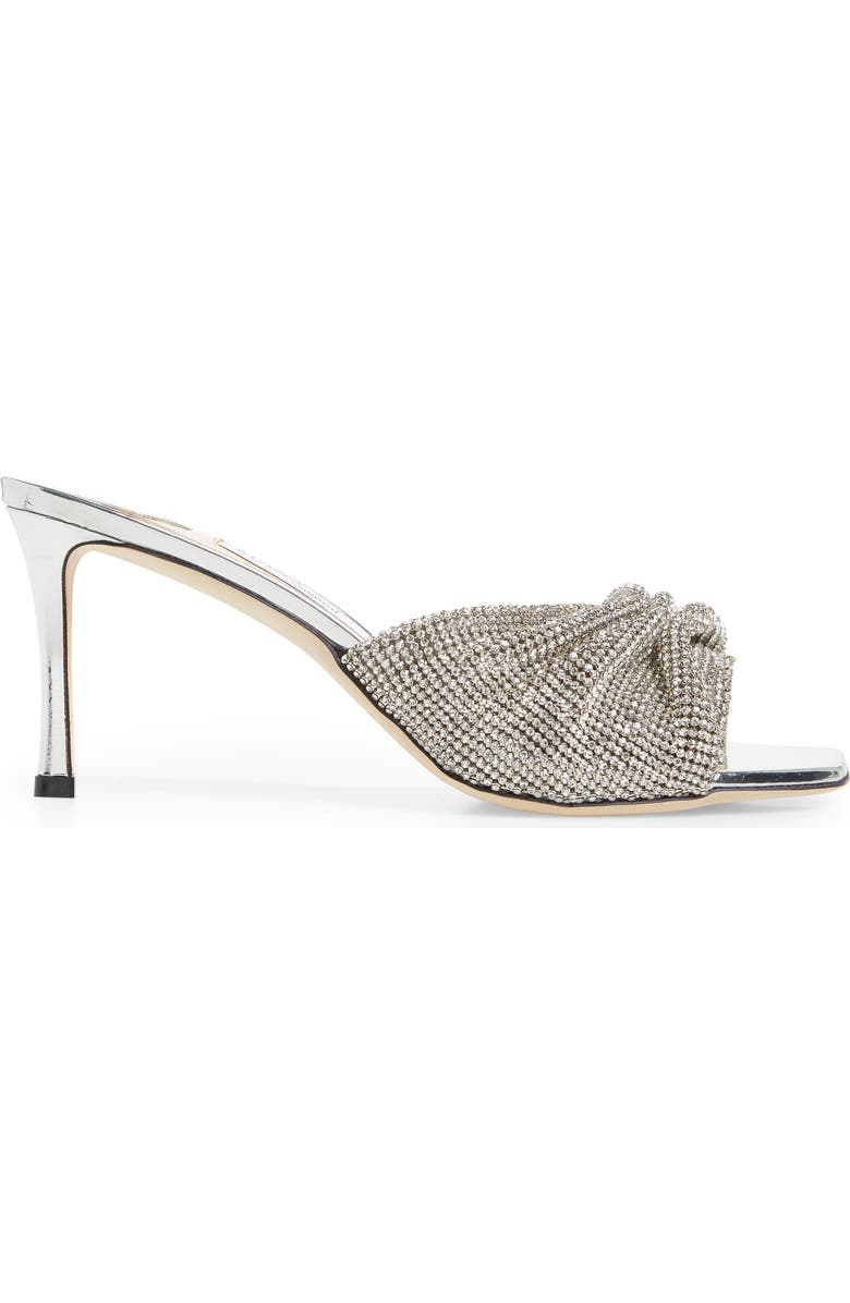 Jimmy Choo Naria Crystal Mesh Slide Sandal, Alternate, color,