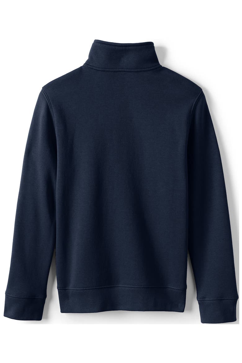 Kids Quarter Zip Sweatshirt, Alternate, color, Classic Navy