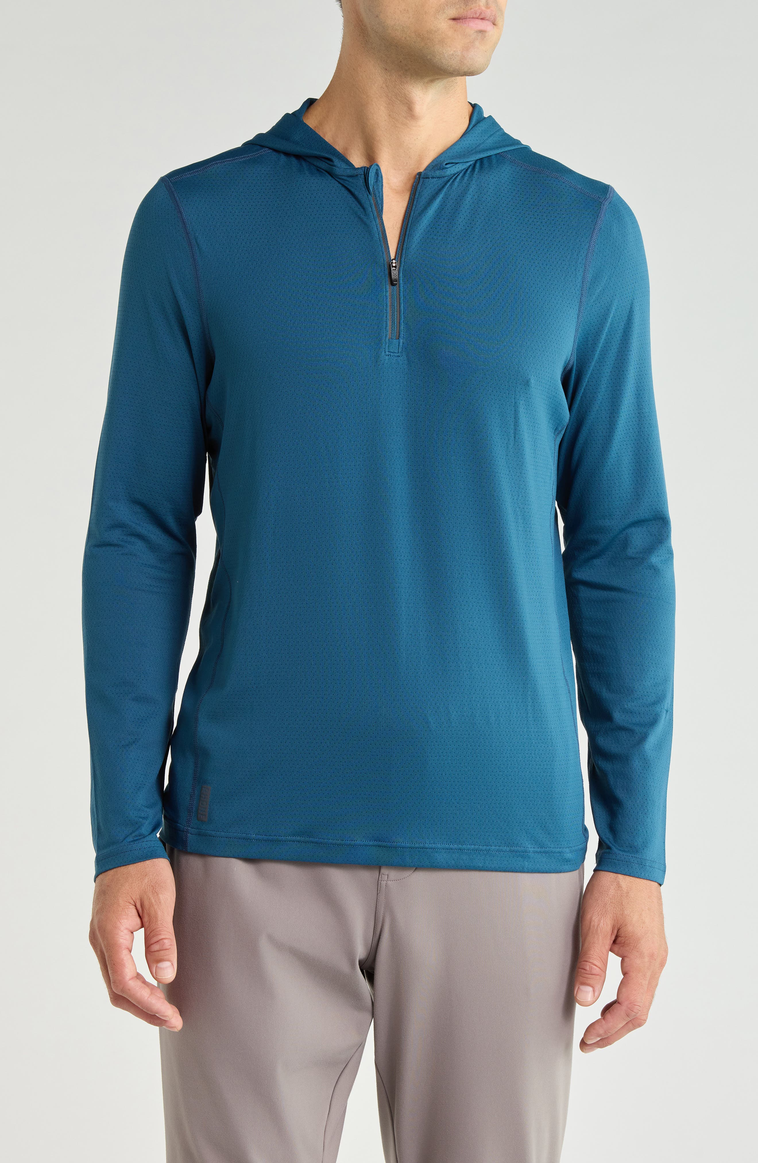 Rhone Invictus Training Quarter Zip Hoodie (Men) | Nordstromrack