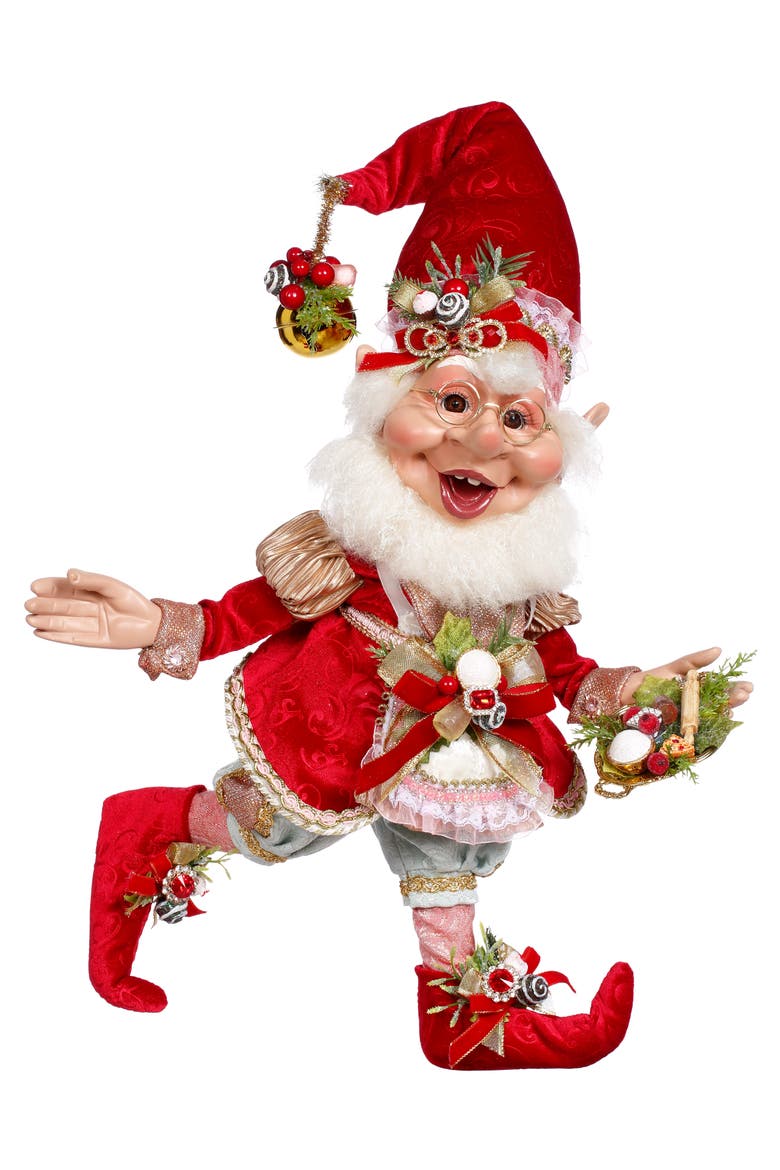 Confectioner Elf, Medium, Main, color, Red