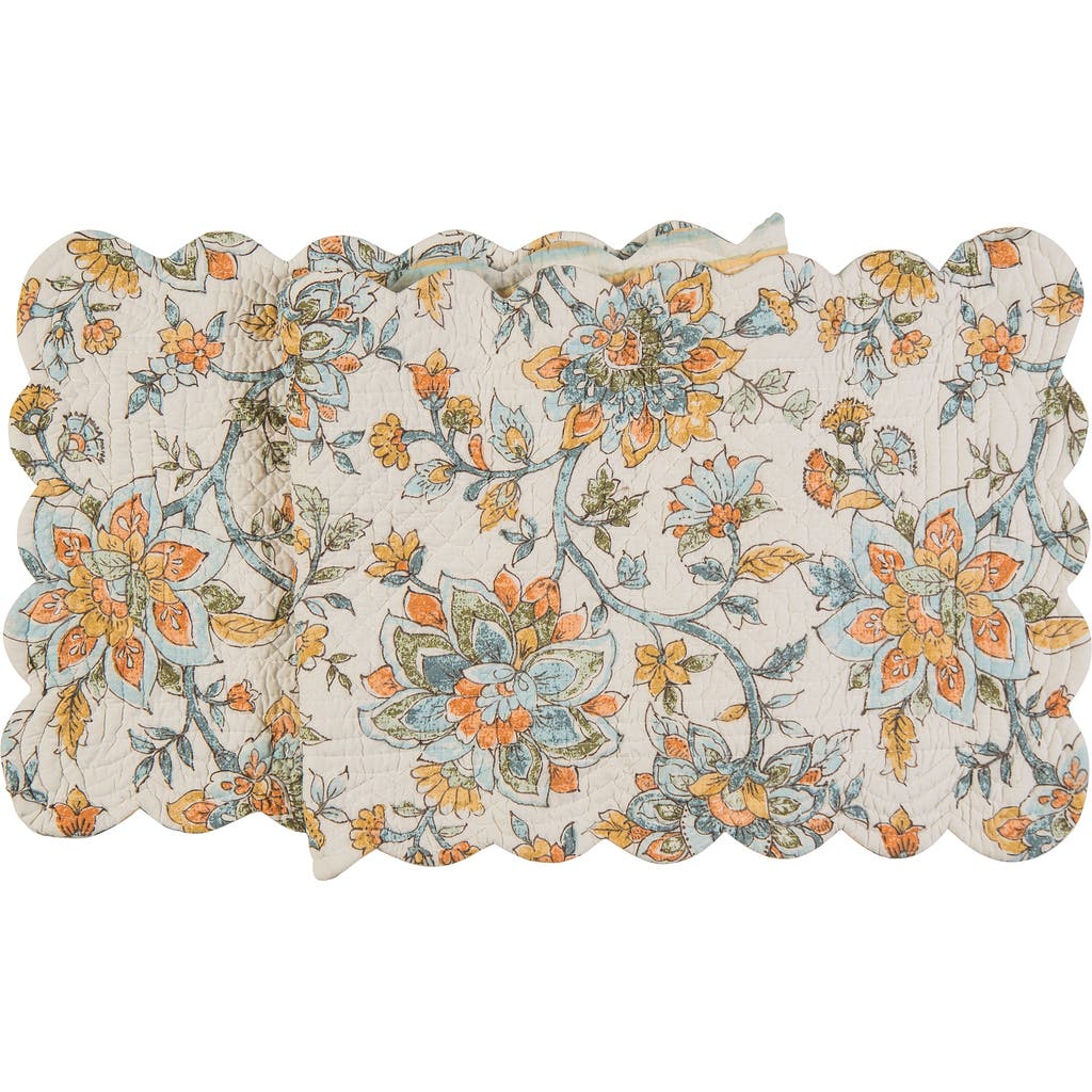 C & F Home C&f Home Ainsley Floral Table Runner In Neutral