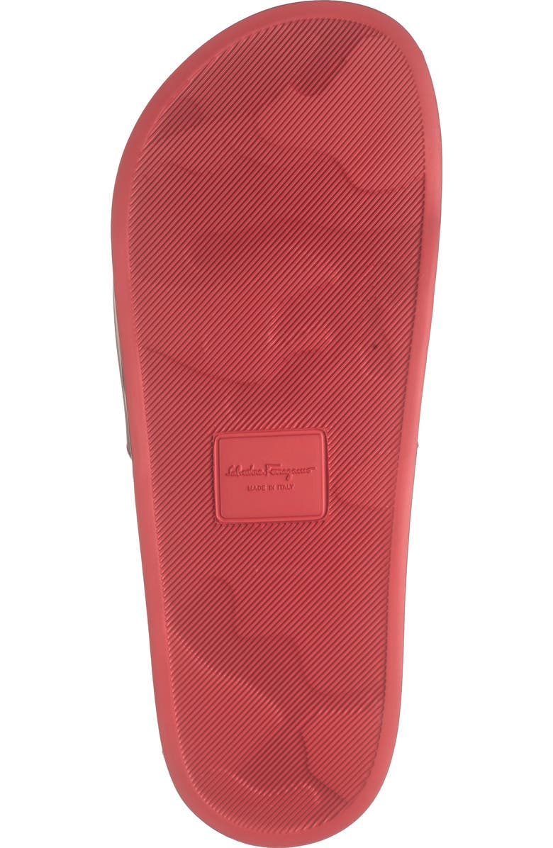 FERRAGAMO Groovy Gancini Slide Sandal, Alternate, color,