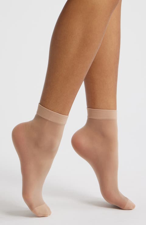 Sheer Ankle Socks