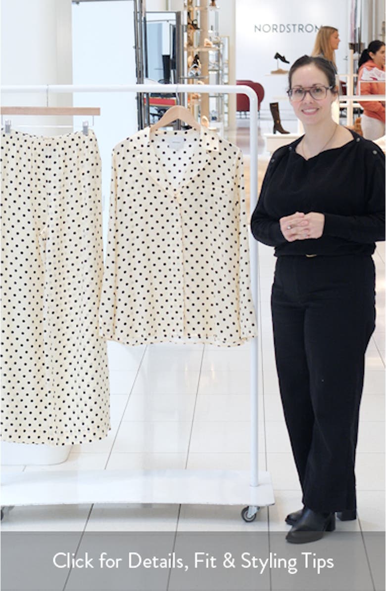 Ella Print Silk Pajamas, sales video thumbnail