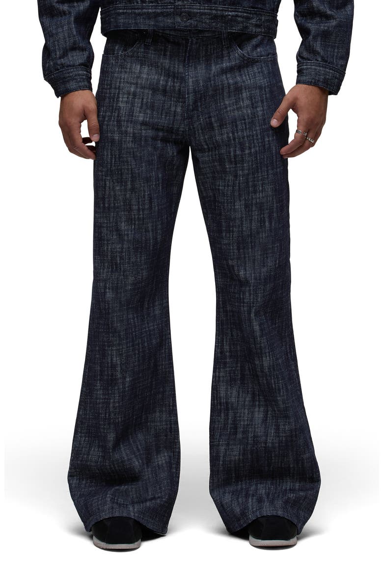 Hendrix Flare Leg Jeans, Main, color, NORMANDY
