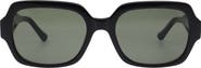 Florence by Mills 55mm Rectangular Sunglasses