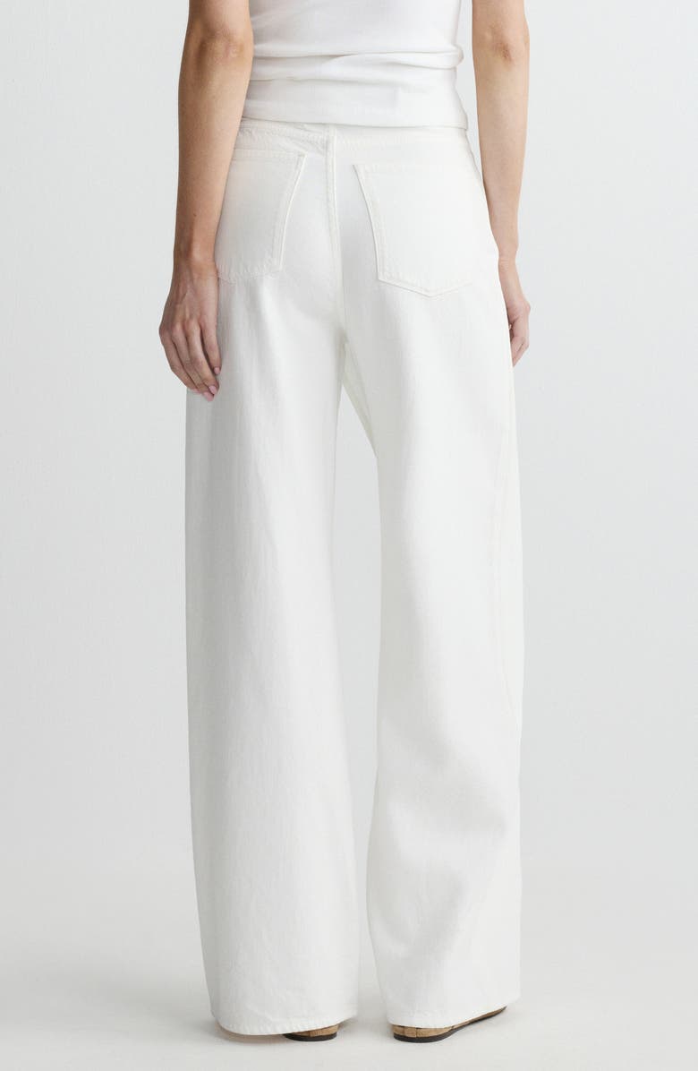 DL1961 Zoie Wide Leg Wrap Jeans, Alternate, color, White Aura