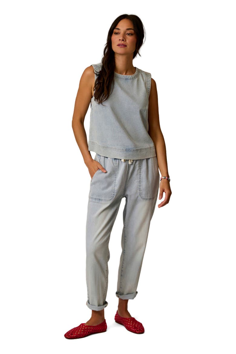 Susie Denim Tank, Main, color, Savannah