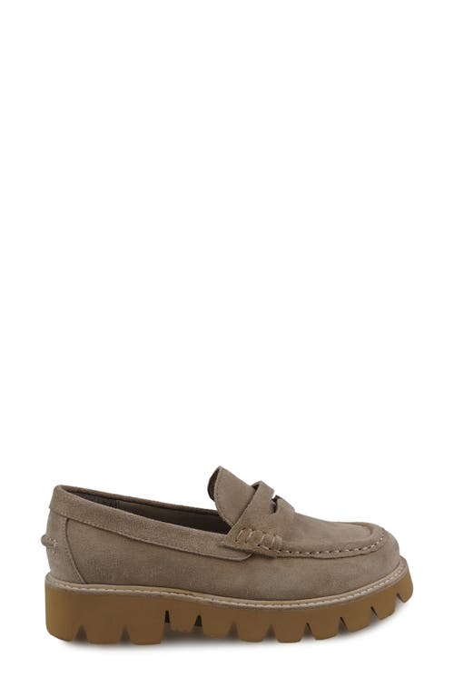 National Comfort Lenna Suede Platform Loafer