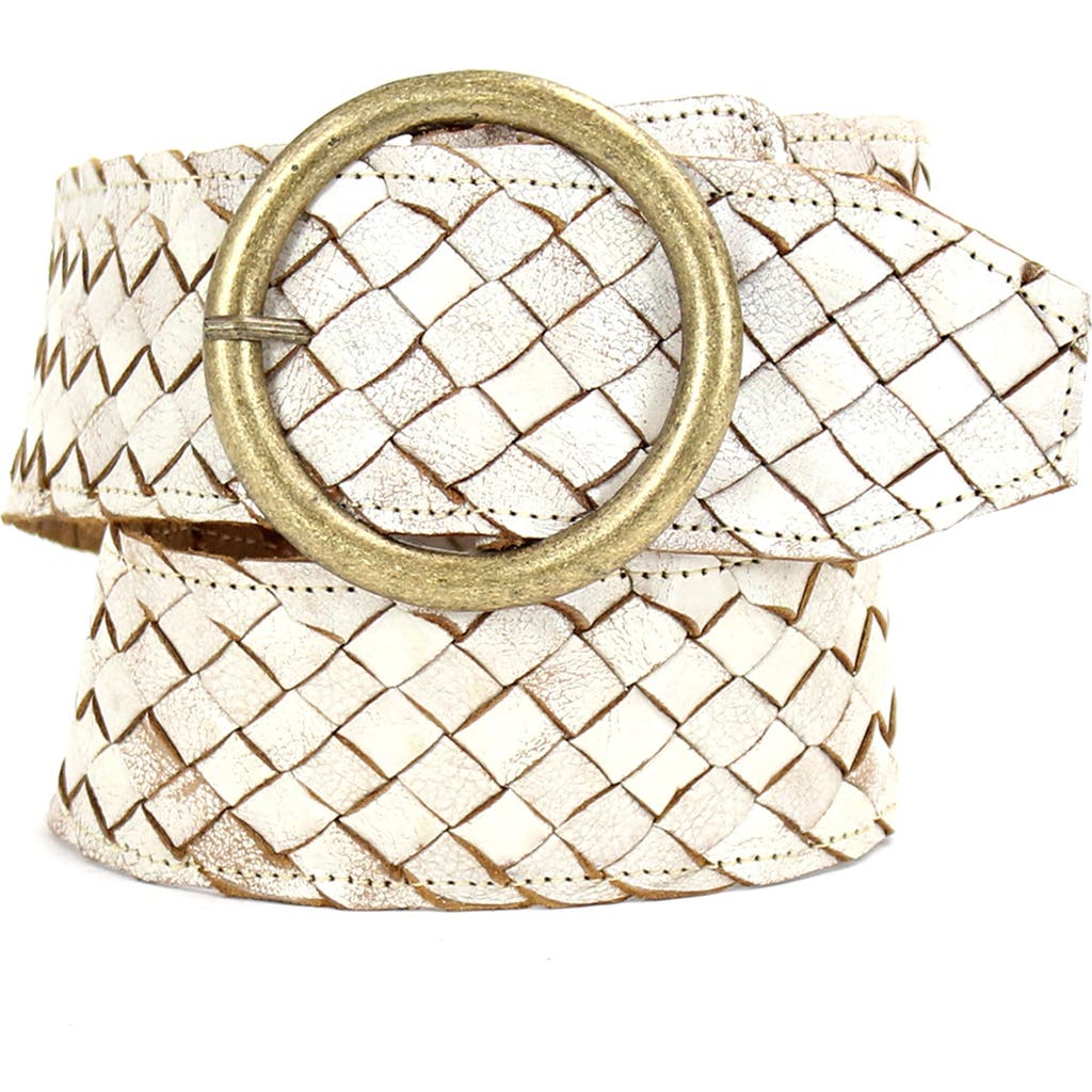 Bed Stu Dreamweaver Belt In Neutral