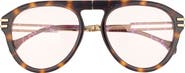 Gucci 55mm Special Edition Pilot Sunglasses