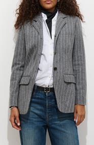 Alex Mill Chalkstripe Wool Blazer