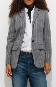 Chalkstripe Wool Blazer