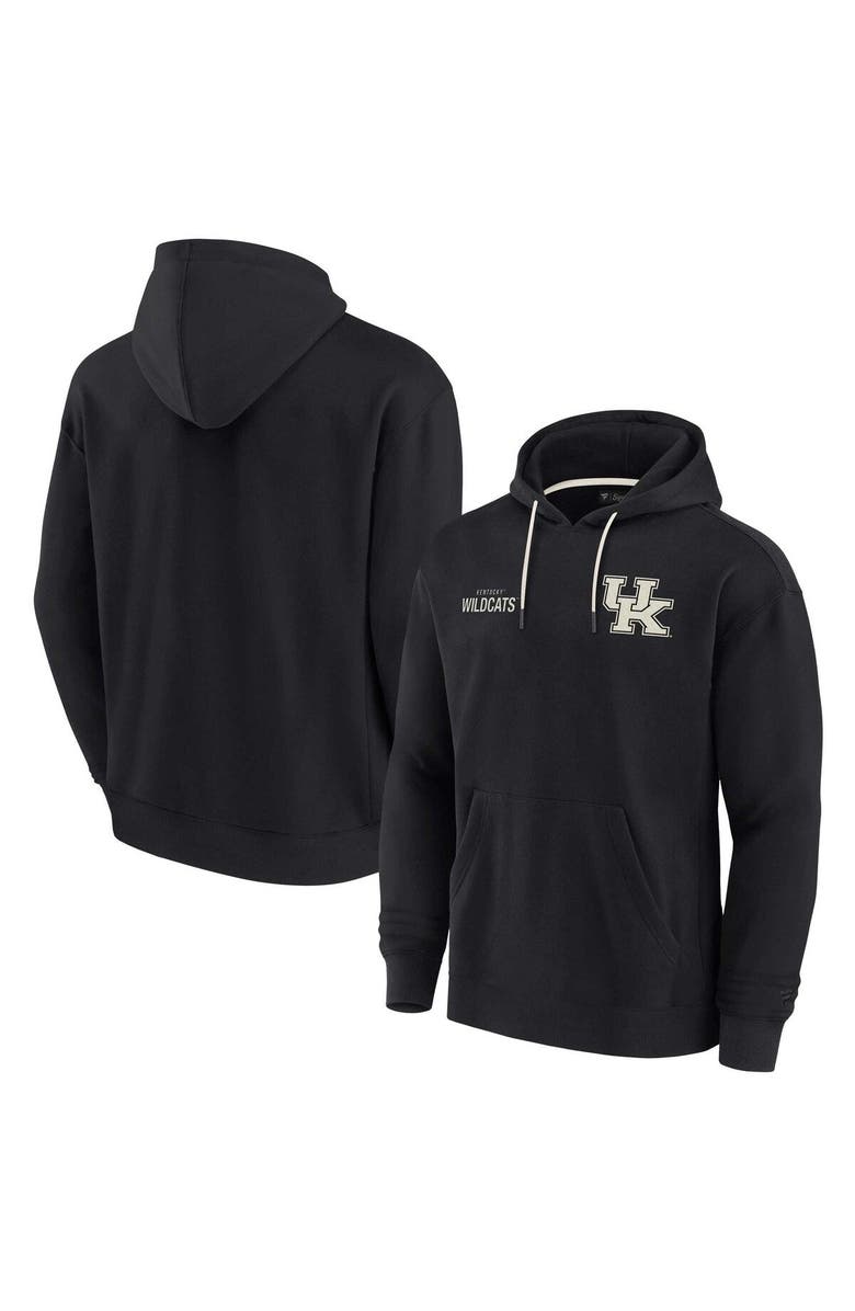 Fanatics Signature Unisex Fanatics Signature Black Kentucky Wildcats Elements Super Soft Fleece Pullover Hoodie, Main, color, Black