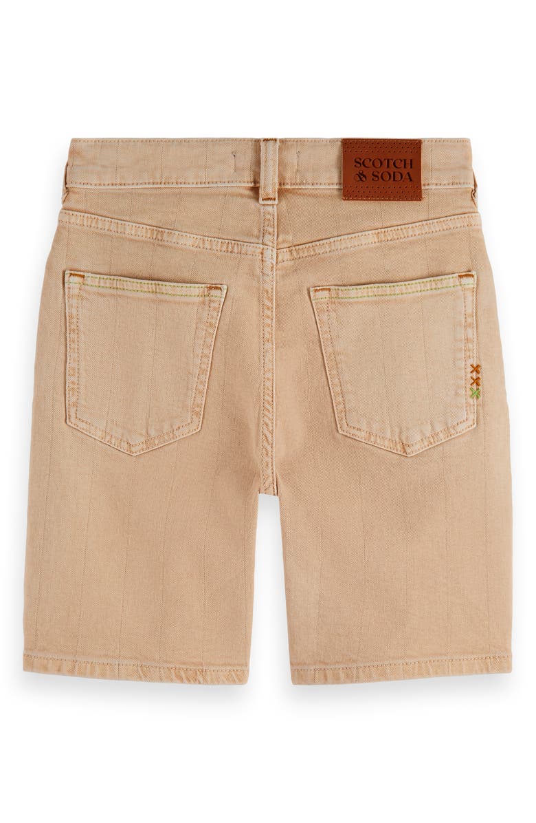 Scotch & Soda Kids' Pitch Loose Fit Denim Shorts, Alternate, color, 
